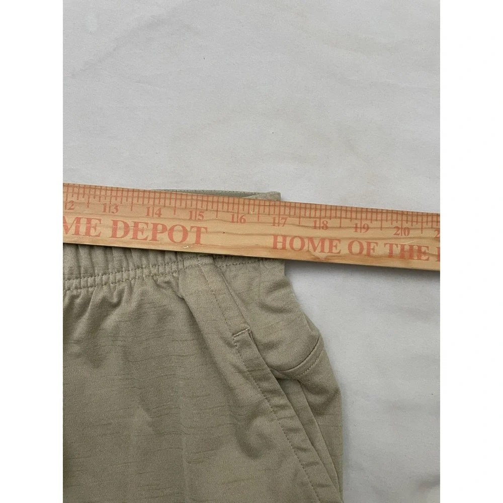 Nike Men's Hyper Dri-FIT Yoga Pants XL Beige Joggers Stretch Wicking Breathable